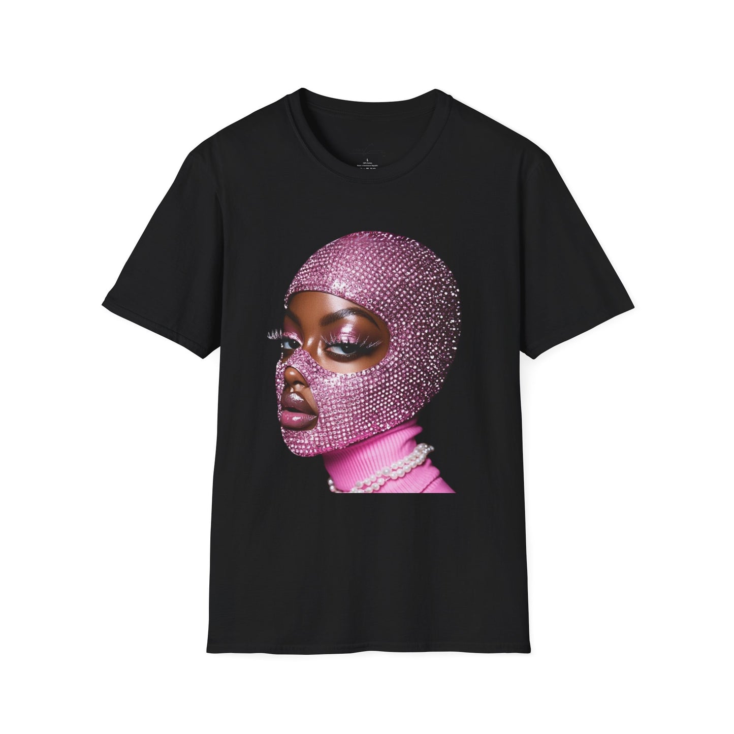 Pink Diamond Ski Mask Tee