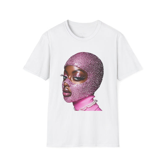 Pink Diamond Ski Mask Tee